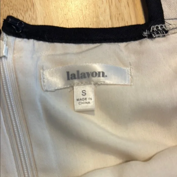 Cream and Black Romper - Picture 2 of 5